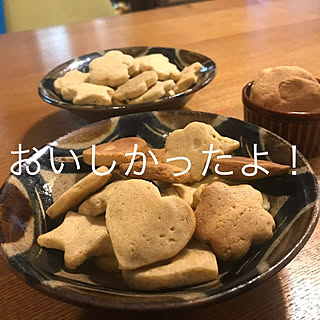 机/お家のpicじゃなくてごめんなさい☆/孫からのLINE/手作りのクッキー♡/食べたいーーー！...などのインテリア実例 - 2021-06-19 08:30:14