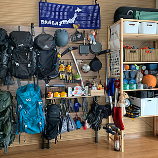 登山/登山用品/発展途上です。/登山部屋/登山用具...などのインテリア実例 - 2021-01-03 17:43:46