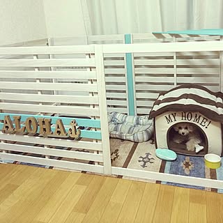 Diy 犬小屋のインテリア 手作りの実例 Roomclip ルームクリップ