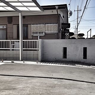 駐車場/庭/カーポートのインテリア実例 - 2013-03-11 13:35:37