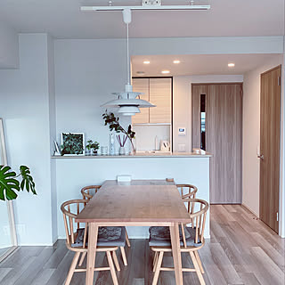 マンションキッチンのインテリア実例 Roomclip ルームクリップ