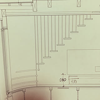 壁/天井/マイホーム/ストリップ階段/吊り階段/スケルトン階段...などのインテリア実例 - 2019-01-30 23:36:43