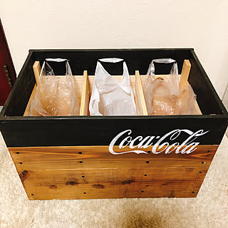 分別ゴミ箱/ダストBOX/coca-cola/男前/キッチンのインテリア実例 - 2019-12-01 22:32:57