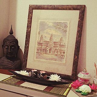 仏像のインテリア実例 ｜ RoomClip（ルームクリップ）