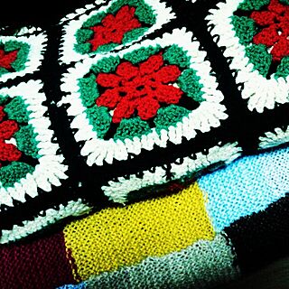 ベッド周り/vintage　knit　lugのインテリア実例 - 2014-03-22 01:44:55