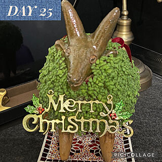 コンシェルジュデスク風/鏡のある部屋/クリスマス/スペイン製/チアシードヤギ...などのインテリア実例 - 2021-12-13 18:04:06