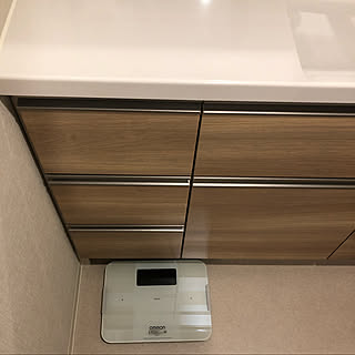 体重計/モニター応募投稿/体重計収納/洗面台下の収納/バス/トイレのインテリア実例 - 2021-09-03 22:14:02