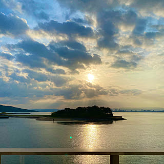 景色/朝日/青空/海の見える家/海のある暮らし...などのインテリア実例 - 2021-04-27 06:38:22