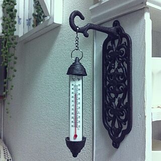 温度計、湿度計/温度計/アイアンのインテリア実例 - 2013-07-10 22:15:45