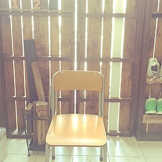リビング/リサイクルショップ/学校の椅子のインテリア実例 - 2015-06-10 10:45:33
