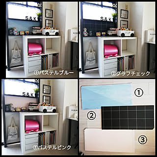 部屋全体/こどもと暮らす。/IKEA/KALLAX/目隠し...などのインテリア実例 - 2019-06-07 22:17:20