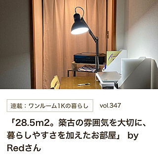 部屋全体/RoomClip mag 掲載/一人暮らし/築古賃貸マンション/インスタやってます！...などのインテリア実例 - 2023-10-11 10:23:33