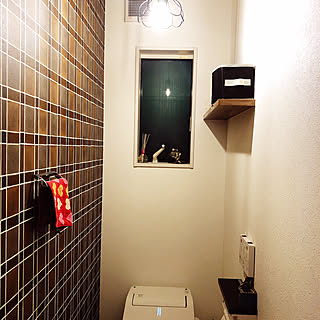 りすの飾り/トイレインテリア/ほっとする空間/お気に入りの壁紙/アラウーノ...などのインテリア実例 - 2020-10-20 21:46:34