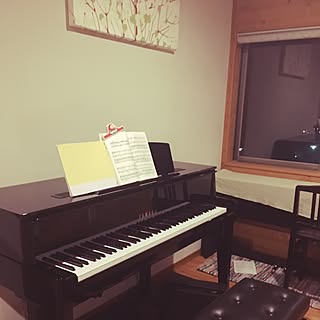 ヤマハ電子ピアノ/電子ピアノのインテリア実例 - 2017-02-26 22:33:51