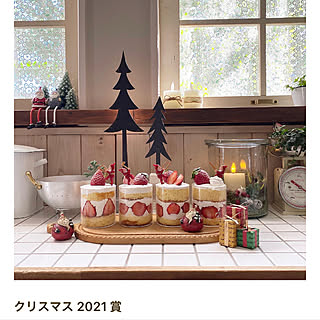 手づくりスイーツ/クリスマス2021/RoomClip賞/机のインテリア実例 - 2022-01-08 08:33:29