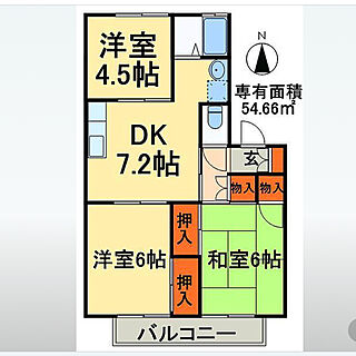 部屋全体/むすめ/こどもと暮らす/母1人子1人/築25年以上...などのインテリア実例 - 2018-07-09 07:06:25