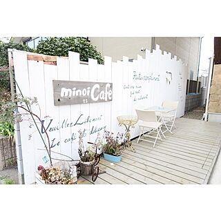 玄関/入り口/minoi ts cafe/看板/塀のインテリア実例 - 2014-12-21 18:54:18
