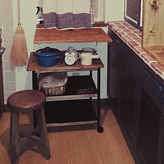 古道具 キッチンワゴンのおすすめ商品とおしゃれな実例 ｜ RoomClip 