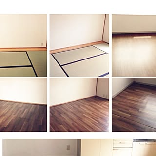 部屋全体/サンゲツ カーペット/リノベーション賃貸/賃貸マンション/フロアークッション...などのインテリア実例 - 2015-06-27 22:01:29