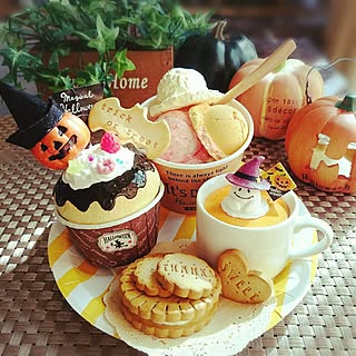 棚/ハロウィン/100均/ダイソー/セリア...などのインテリア実例 - 2016-10-26 18:32:46