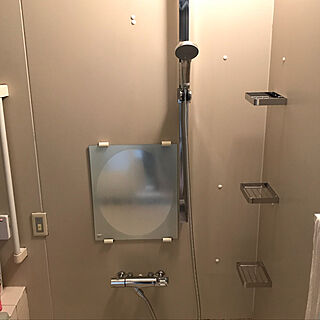 バス/トイレ/シャワー水栓/シャワーヘッド/浴室ラックのインテリア実例 - 2018-03-20 20:42:43