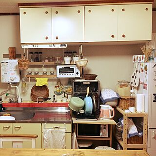 キッチン/アカシアのカッティングボード/団地/IKEA/セリア...などのインテリア実例 - 2017-02-26 23:08:08