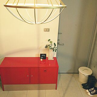 玄関/入り口/IKEA/シンプル/土間玄関/DIYのインテリア実例 - 2016-05-17 19:53:41