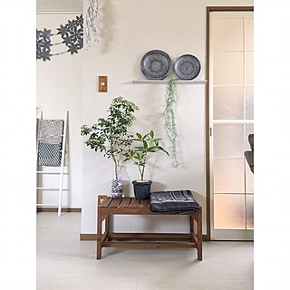 Boho×Scandinavian/枝もの/H&M HOME/ガーデンベンチ/ニトリ...などのインテリア実例 - 2017-04-22 15:20:04