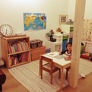 IKEA/プレイルーム/フリースペース/おもちゃ部屋/子供部屋のインテリア実例 - 2014-04-03 18:39:29