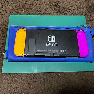 ニンテンドースイッチカバー/ニンテンドースイッチ/革細工/レザークラフト作品/グローブレザー...などのインテリア実例 - 2020-11-08 16:47:48