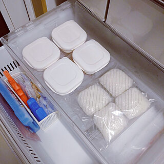 キッチン/マーナ/冷凍ごはん/マーナ極冷凍ごはん容器/冷凍ごはん容器...などのインテリア実例 - 2021-09-14 23:22:52