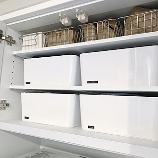 山善収納部/白多め/ig→korenankore72/白のチカラ/IKEA...などのインテリア実例 - 2017-02-14 14:27:15