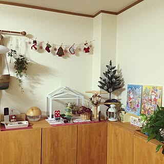 棚/クリスマス/クリスマスツリー/いなざうるす屋さん/雑貨...などのインテリア実例 - 2016-11-28 23:27:18