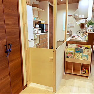 DIY/ベビーゲートDIY/ベビーゲート/建売をオシャレにしたい/建売住宅だけど可愛く☆...などのインテリア実例 - 2022-06-10 18:34:48