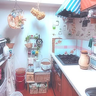 キッチン/マンション暮らし/生活感なくしたい/おうち時間/お部屋いじり...などのインテリア実例 - 2023-07-05 10:41:03