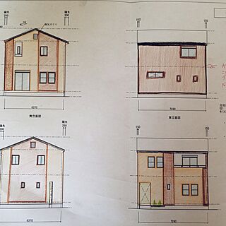 部屋全体/外壁/ベージュ/ダークブラウン/ナチュラル...などのインテリア実例 - 2016-10-26 09:42:33