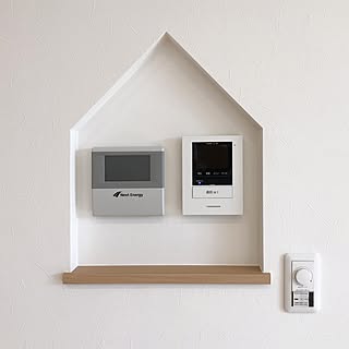 工務店/注文住宅/家型ニッチ/モニターニッチ/リモコンニッチ...などのインテリア実例 - 2020-09-11 18:35:25