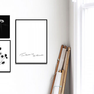部屋全体/北欧ナチュラル/白黒/IKEA/アートポスター...などのインテリア実例 - 2018-05-24 09:22:37
