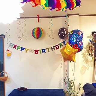 部屋全体/Birthday partyのインテリア実例 - 2016-11-21 14:34:27