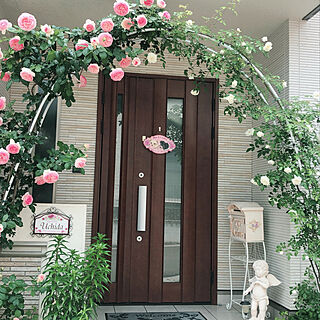 薔薇の花/薔薇の庭をめざして/玄関/入り口のインテリア実例 - 2019-05-14 14:49:39