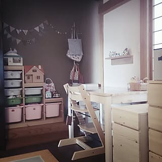 部屋全体/無印良品/IKEA/子供部屋/賃貸住宅...などのインテリア実例 - 2013-11-30 12:31:24