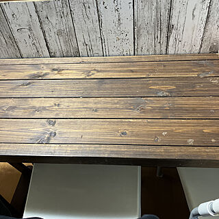 テーブル/からぼリメイクカウンター/DIY/キッチンのインテリア実例 - 2023-03-16 17:06:51
