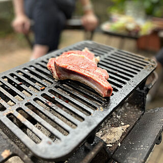 玄関/入り口/お庭BBQ/鋳物の焼き台/アウトドアグッズのインテリア実例 - 2023-10-06 13:29:59