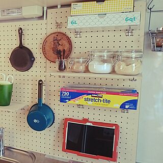 キッチン/有孔ボード DIYのインテリア実例 - 2017-02-03 13:00:04