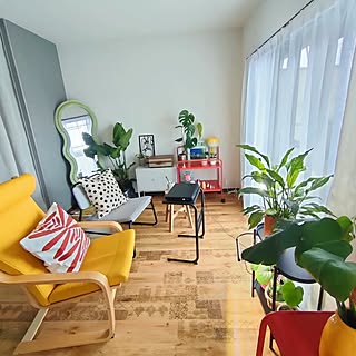 部屋全体/IKEA/観葉植物/モンステラのインテリア実例 - 2024-02-06 16:29:13