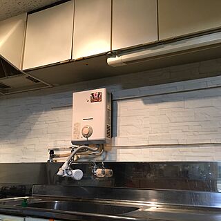 キッチン/DIY/WALPAさんの壁紙のインテリア実例 - 2016-02-13 22:50:24