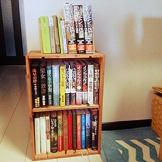 本棚 小説が好きのおしゃれなアレンジ 飾り方のインテリア実例 Roomclip ルームクリップ
