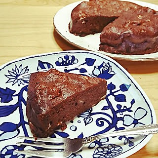 キッチン/ガトーショコラ焼きました/お菓子作り/お菓子/美味しい...などのインテリア実例 - 2017-10-04 18:16:14