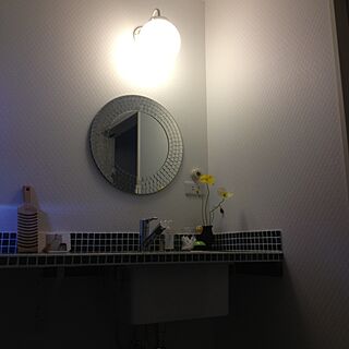部屋全体/植物/鏡/IKEA/タイルのインテリア実例 - 2013-03-27 10:54:25