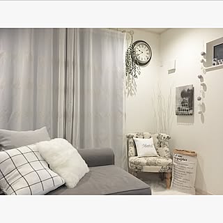 ニトリ フロントレースカーテンの商品を使ったおしゃれなインテリア実例 Roomclip ルームクリップ